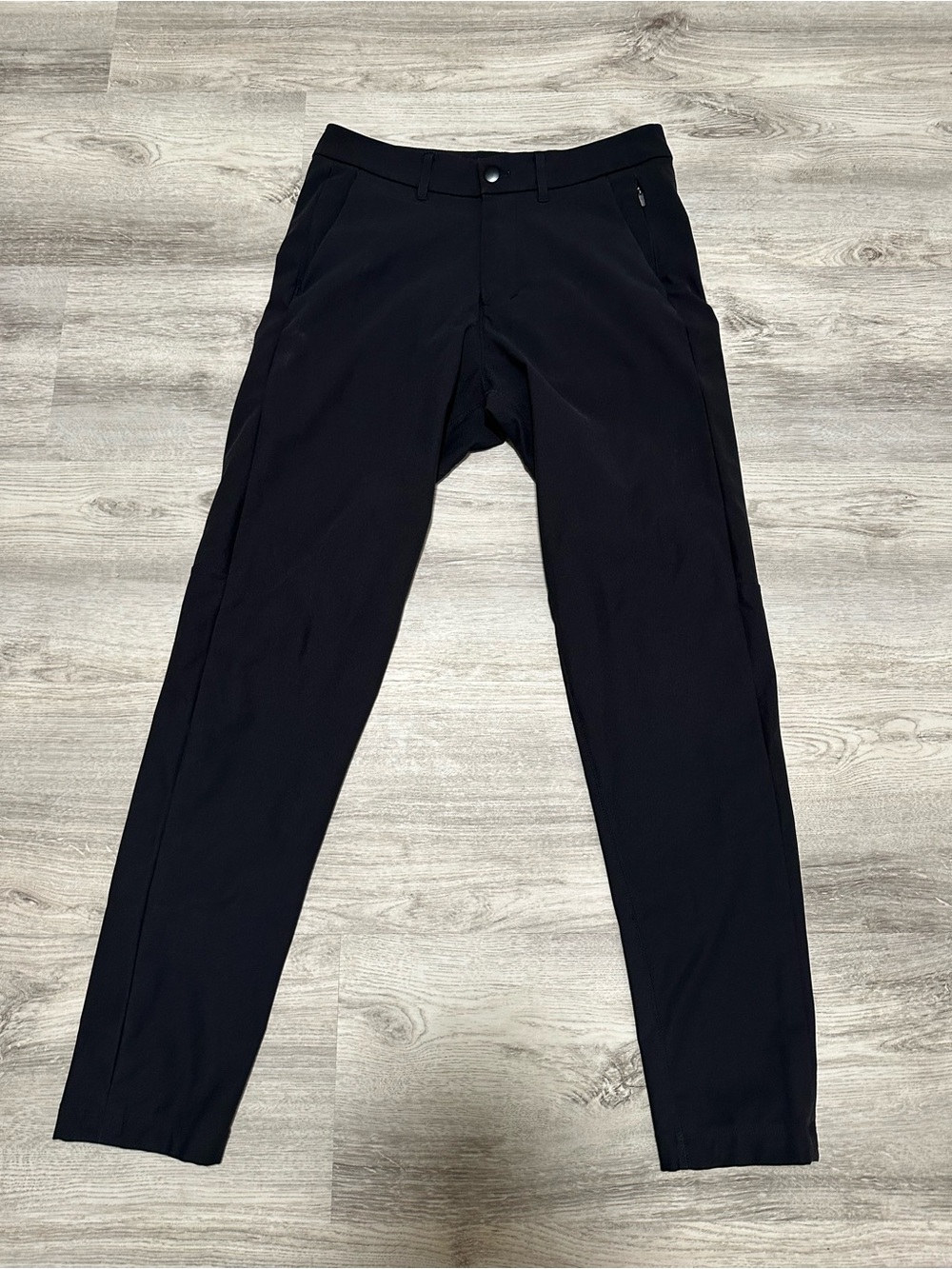 Lululemon ABC Commission Slim Warpstreme Pants Men’s 28x29 Black Stretch